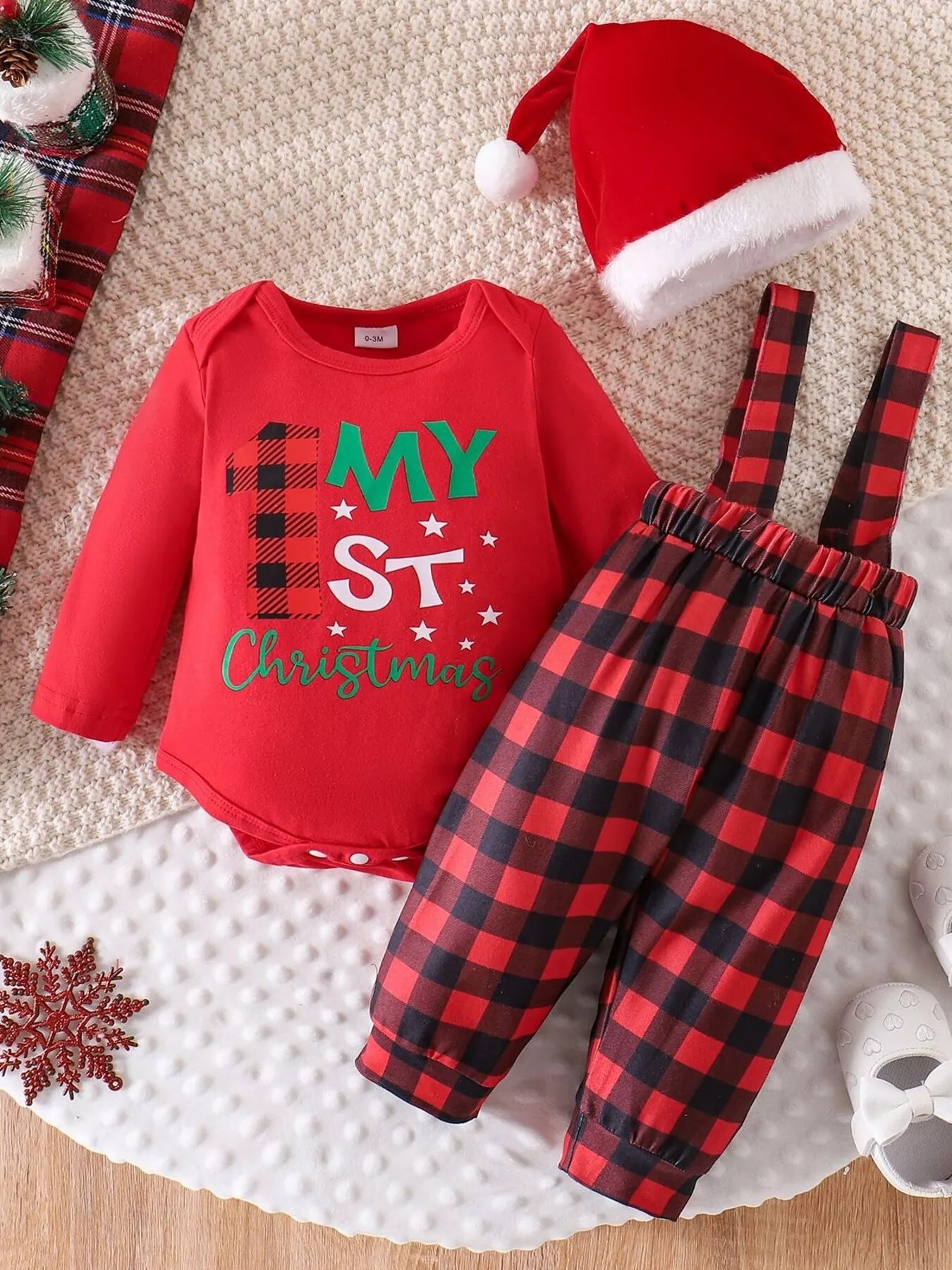 Children's First Christmas Outfit Set