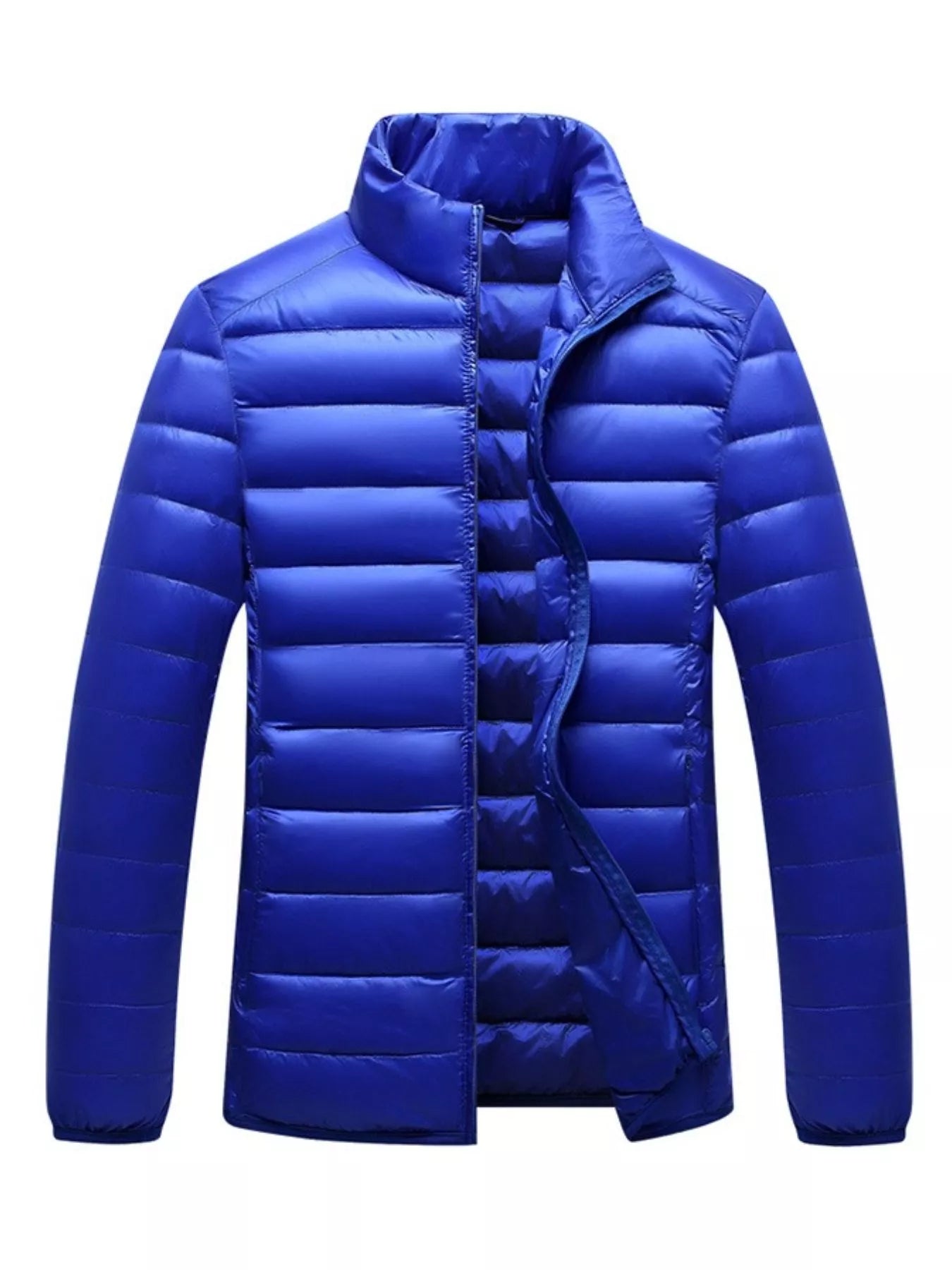 Men's Plus Size Lightweight Packable Puffer Jacket
