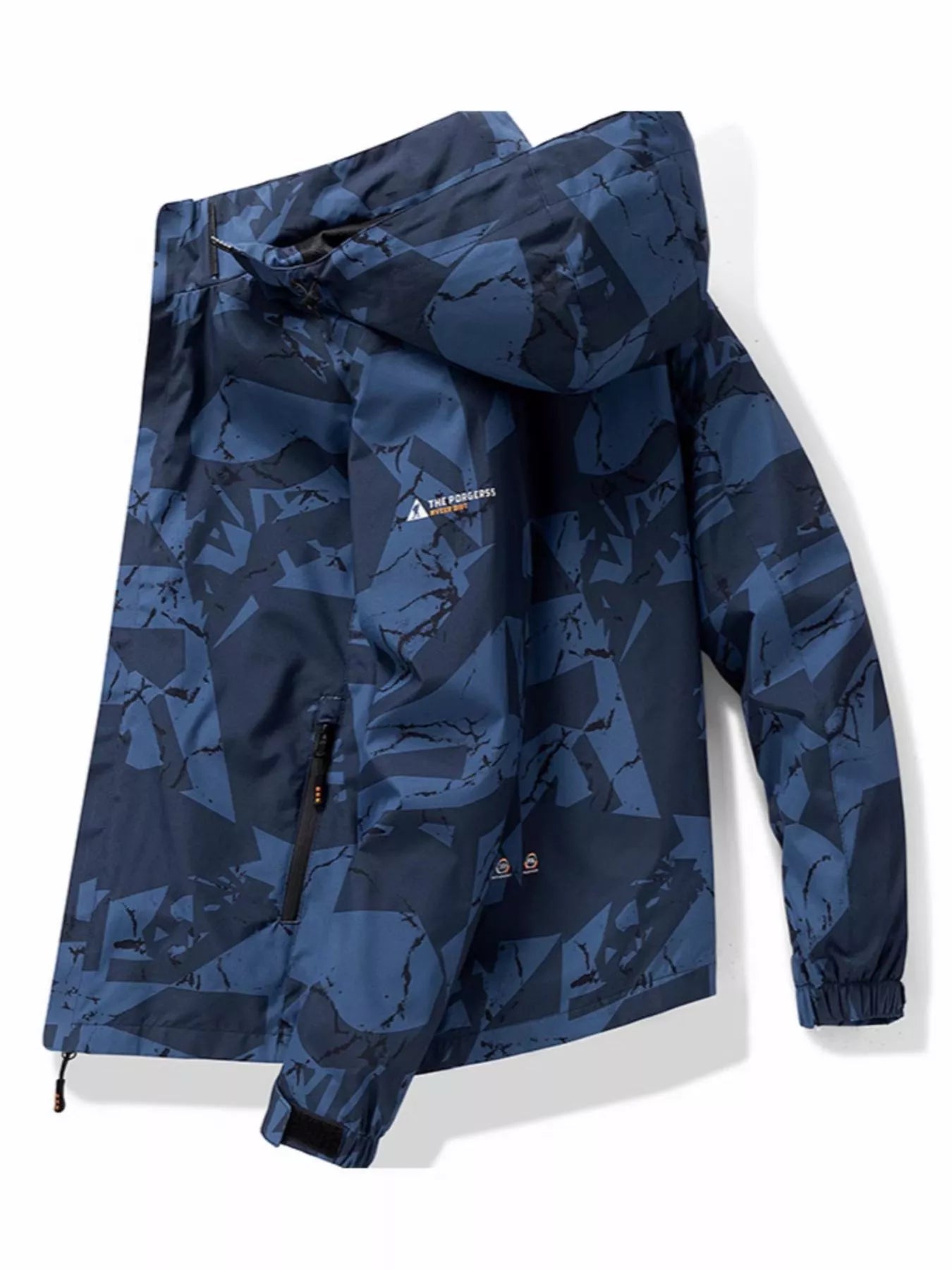 Men's Plus Size Camouflage Waterproof Outdoor Jacket